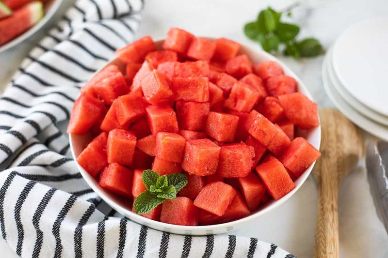 Watermelon Cubes