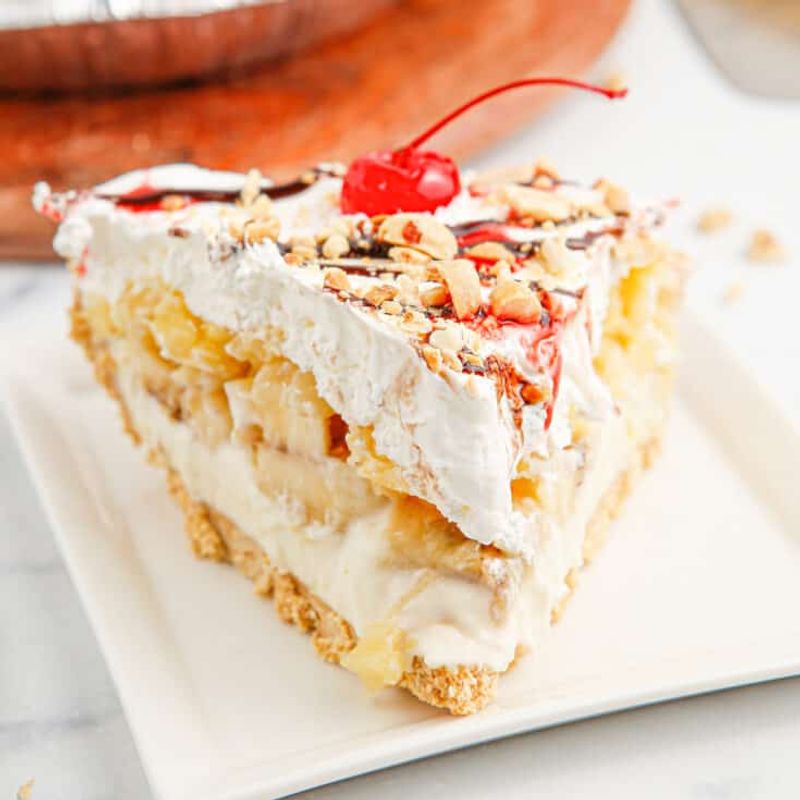 Banana Split Pie