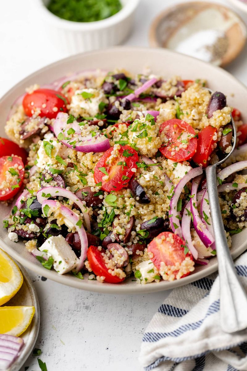 Mediterranean Quinoa Salad