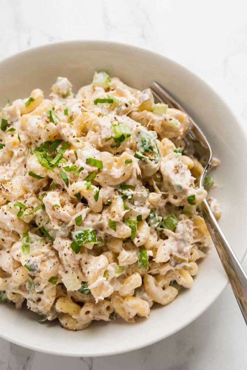 Classic Tuna Macaroni Salad