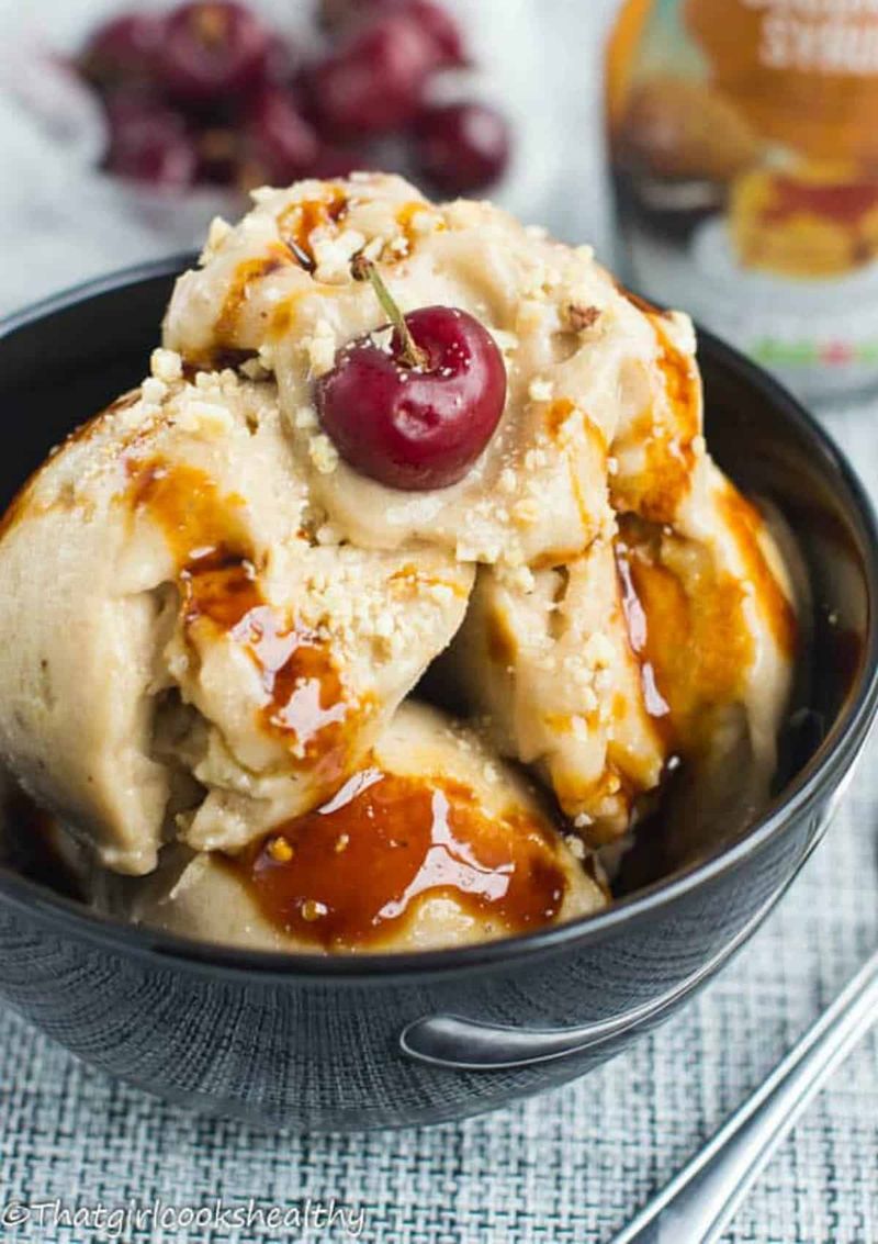 No-Churn Dairy-Free Banana Ice Cream