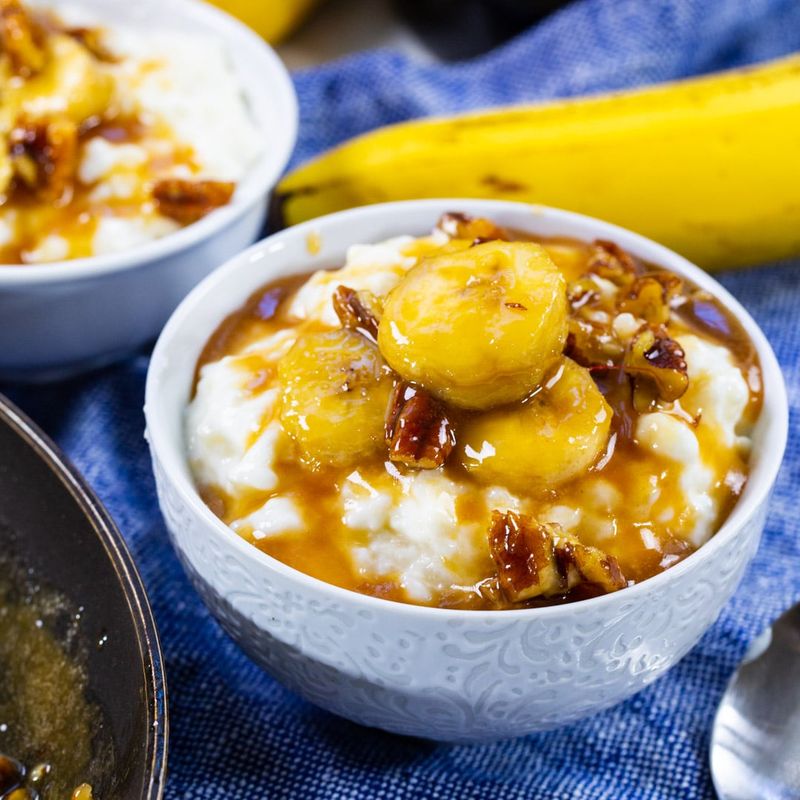 Banana Rice Pudding