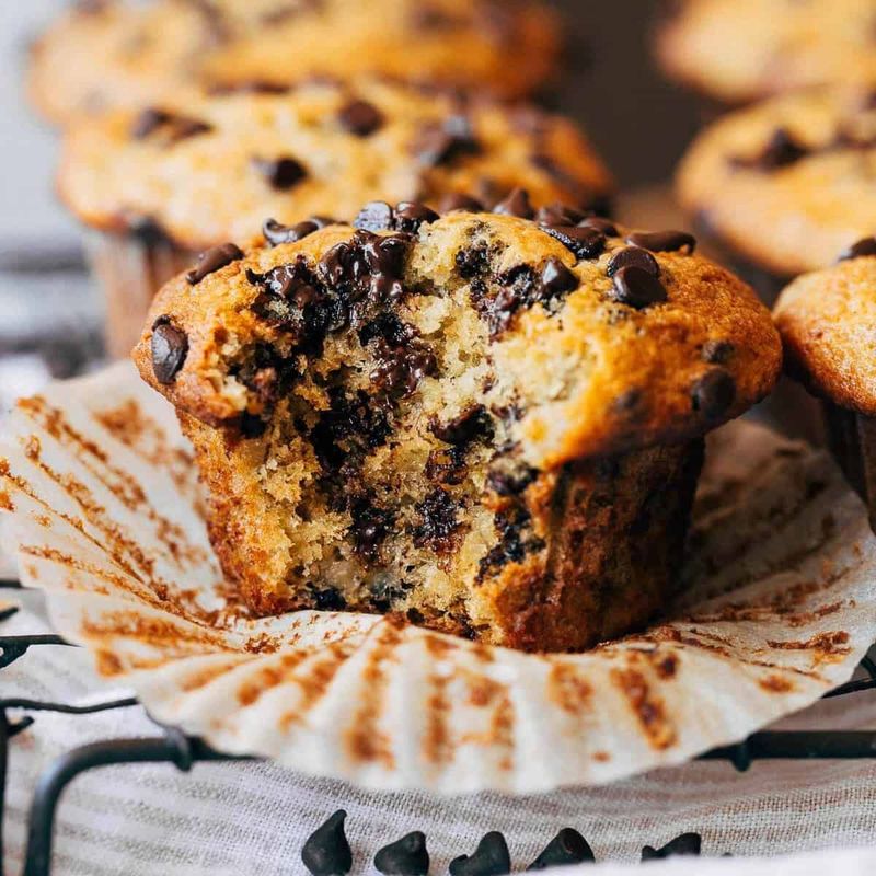 Banana Chocolate Chip Muffins