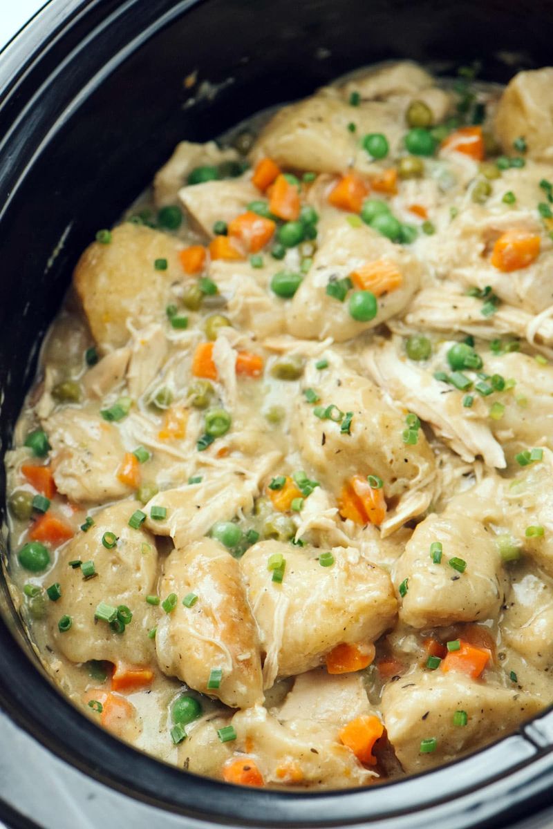 Crock Pot Chicken and Dumplings