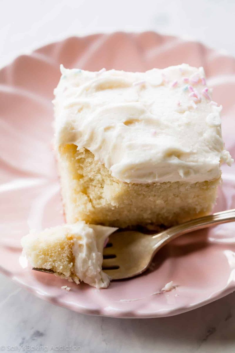 Vanilla Buttermilk Sheet Cake