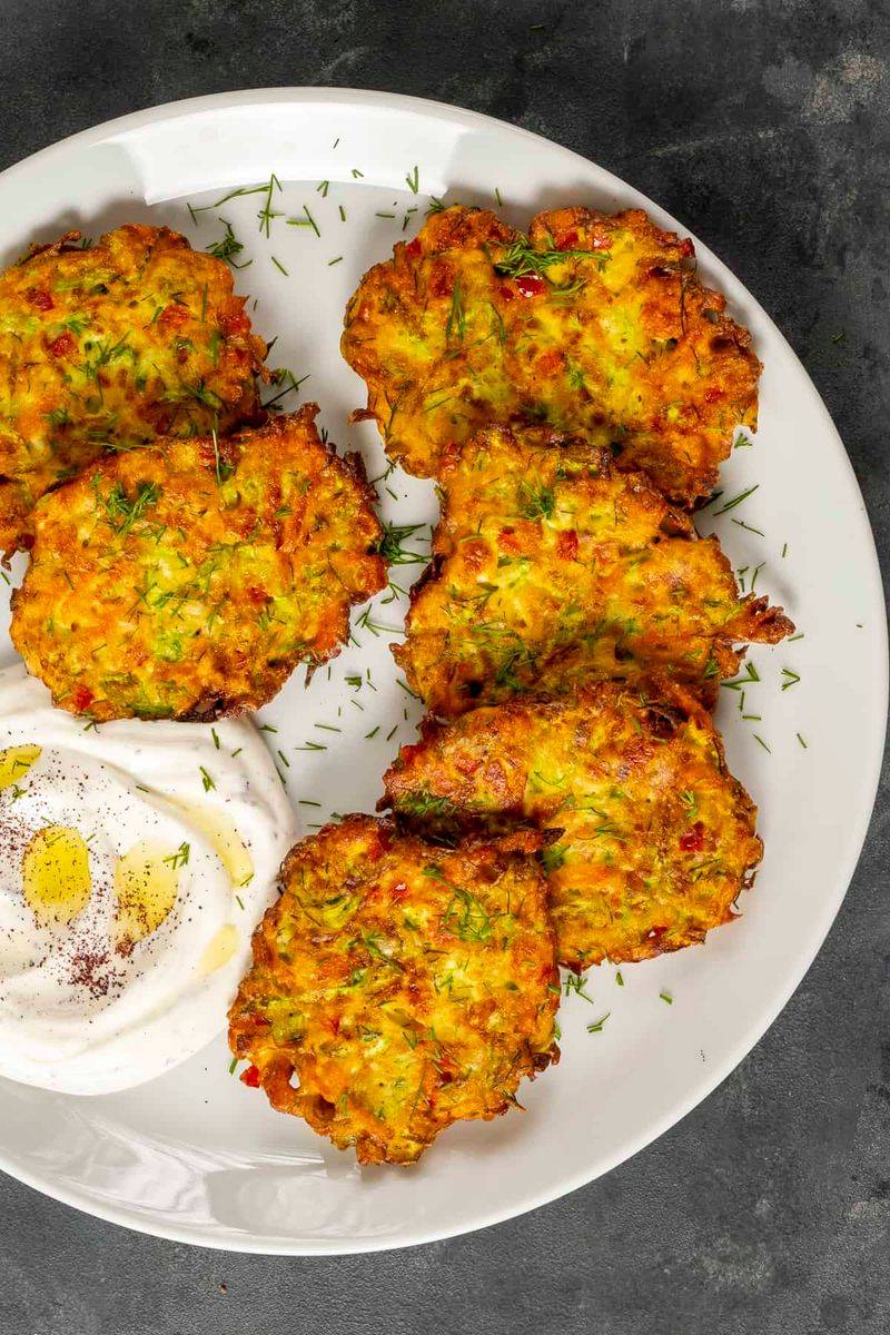 Zucchini Fritters (Mücver)