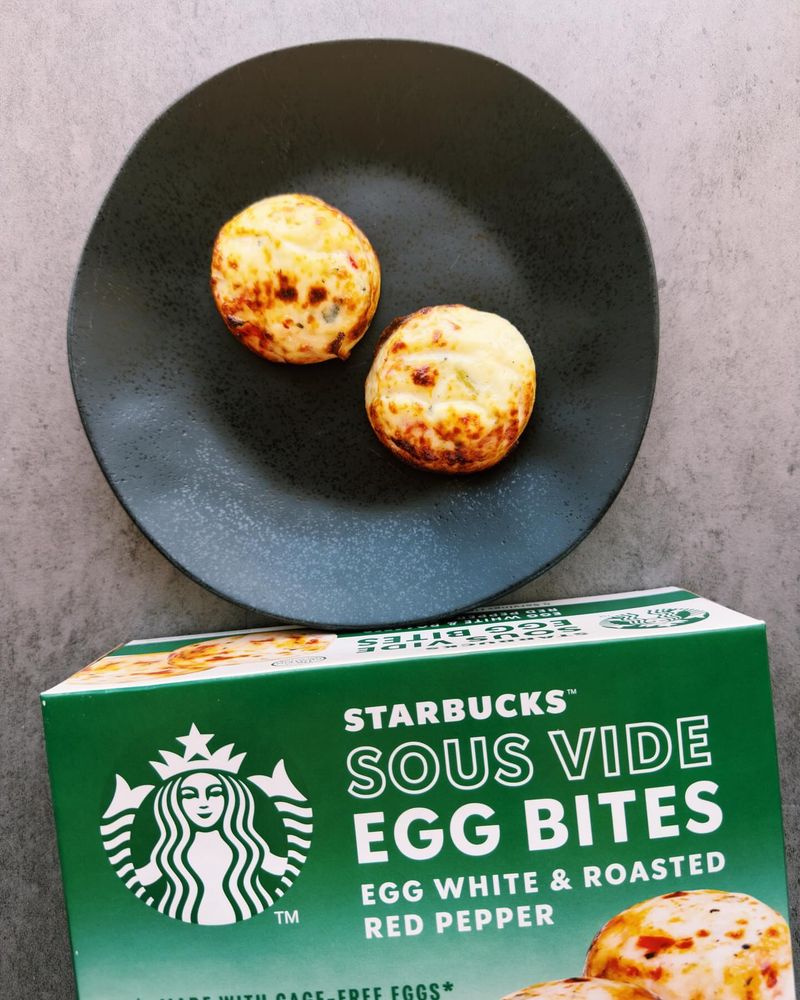 Starbucks Egg White & Roasted Red Pepper Egg Bites