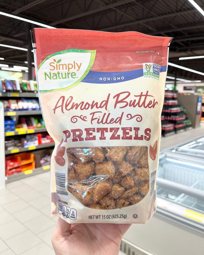 Simply Nature Almond Butter-Filled Pretzels
