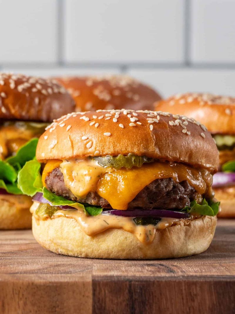 Juicy Cheeseburgers