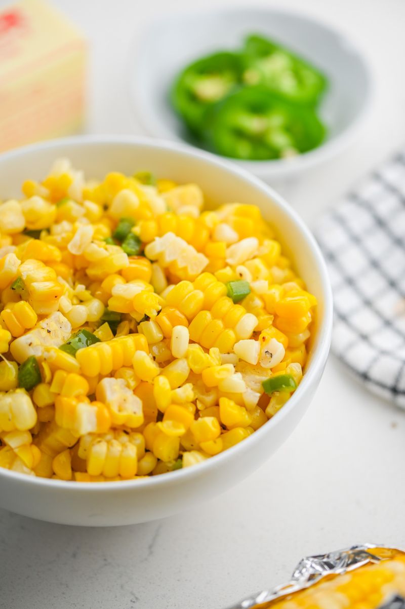 Grilled Corn with Charred Jalapeño Butter