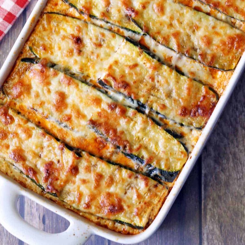 Zucchini Noodle Lasagna