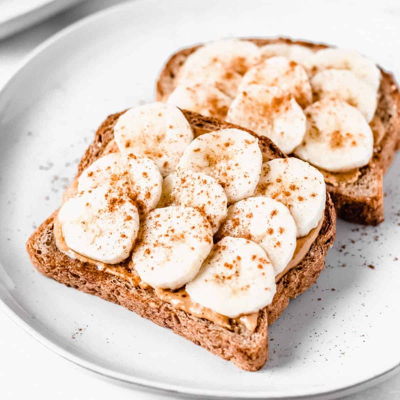 Peanut Butter Banana Toast