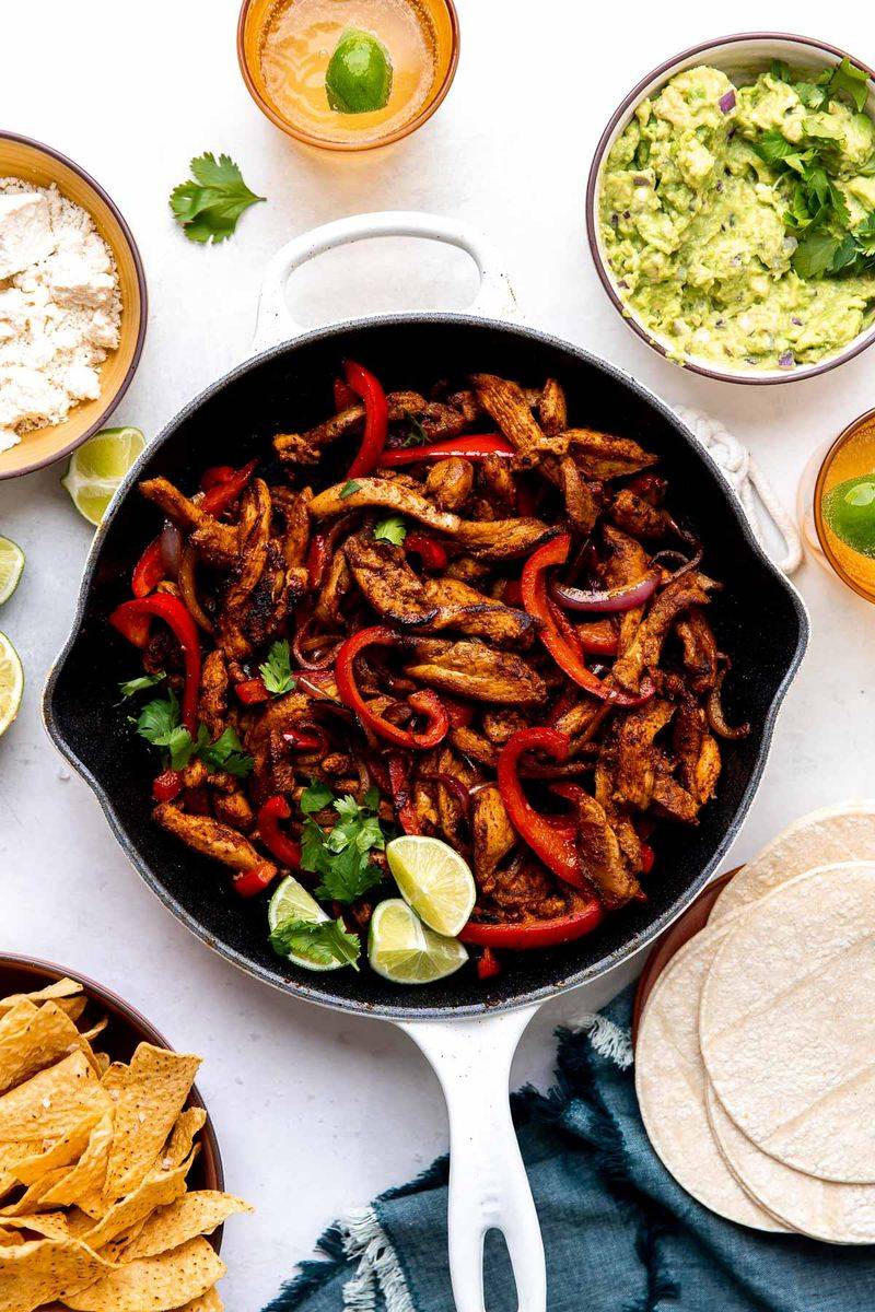 Sizzling Chicken Fajitas