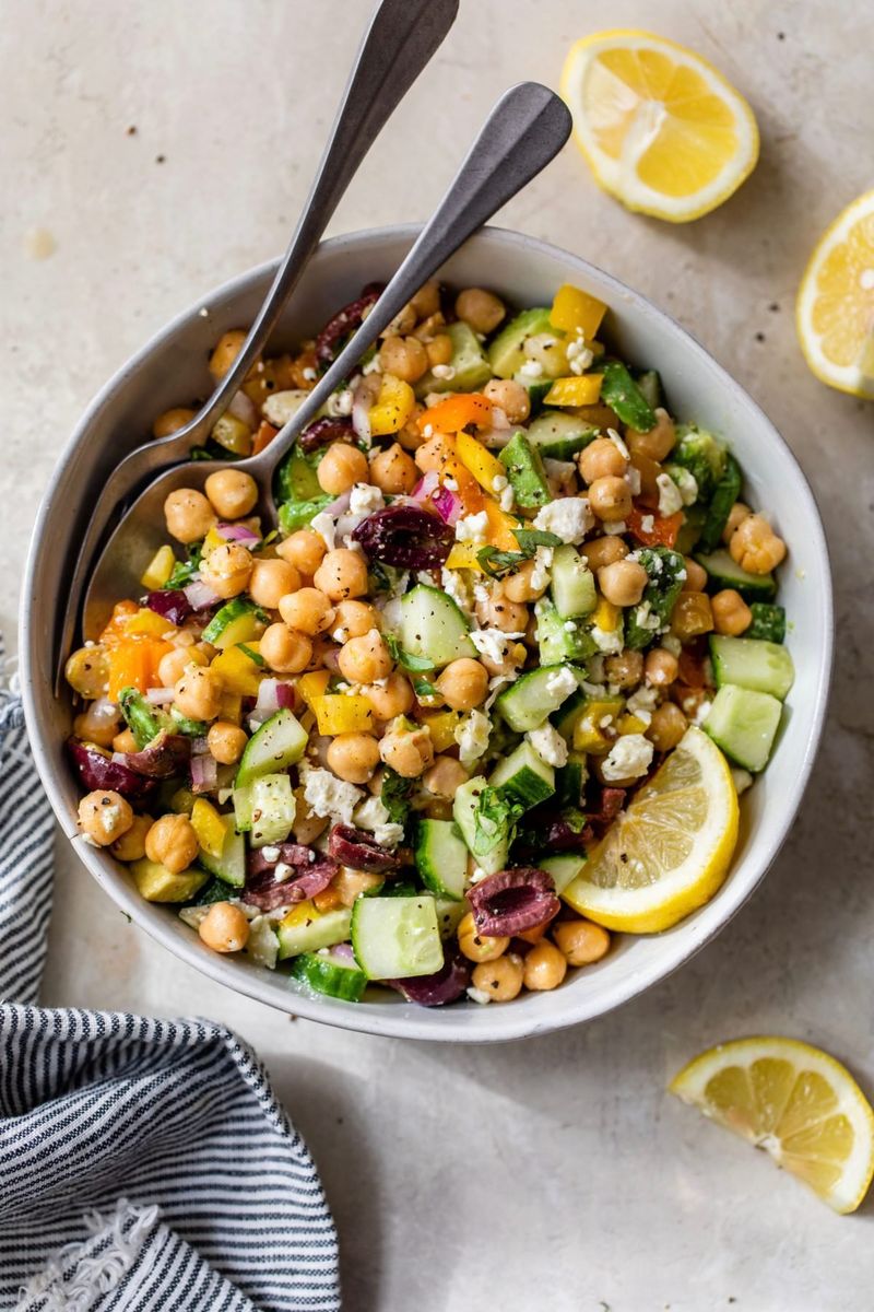 Mediterranean Chickpea Salad