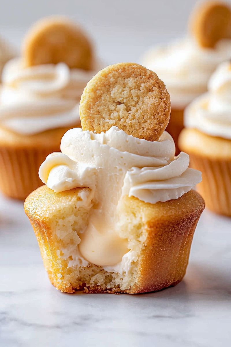 Banana Pudding Cupcakes