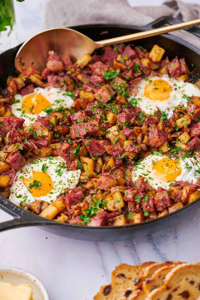 Corned Beef Hash with Crispy Potatoes