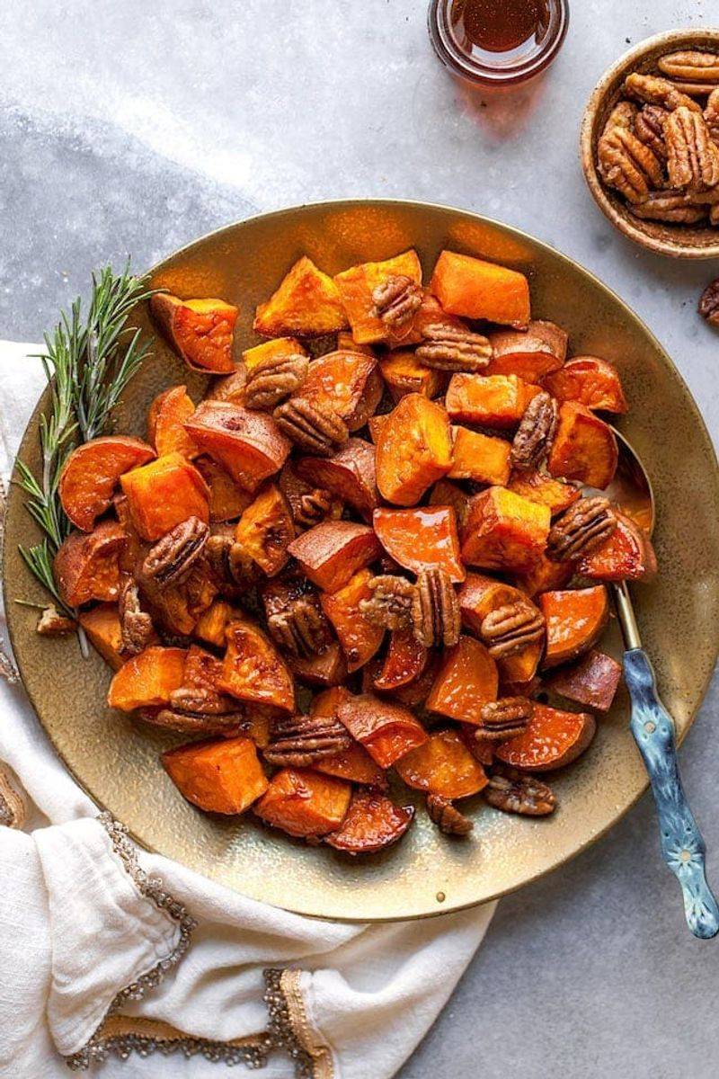 Maple Breakfast Sweet Potatoes