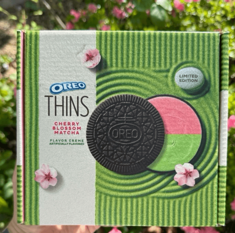 25. Cherry Blossom Matcha Oreo