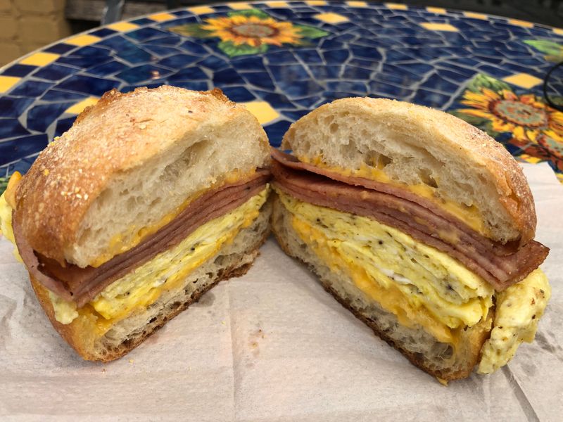 New Jersey – Pork Roll (Taylor Ham) Egg & Cheese