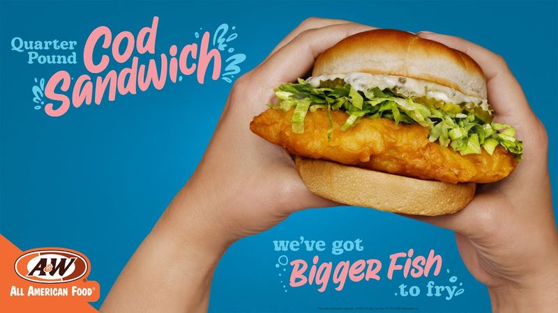 A&W Fish Sandwiches