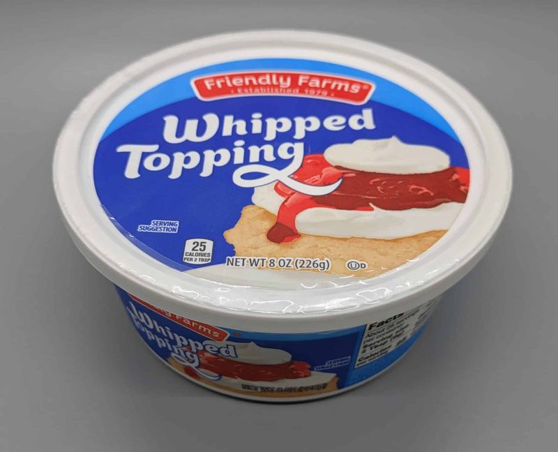 Aldi Friendly Farms Whipped Dairy Topping