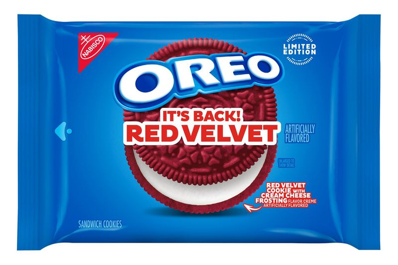 8. Red Velvet Oreo