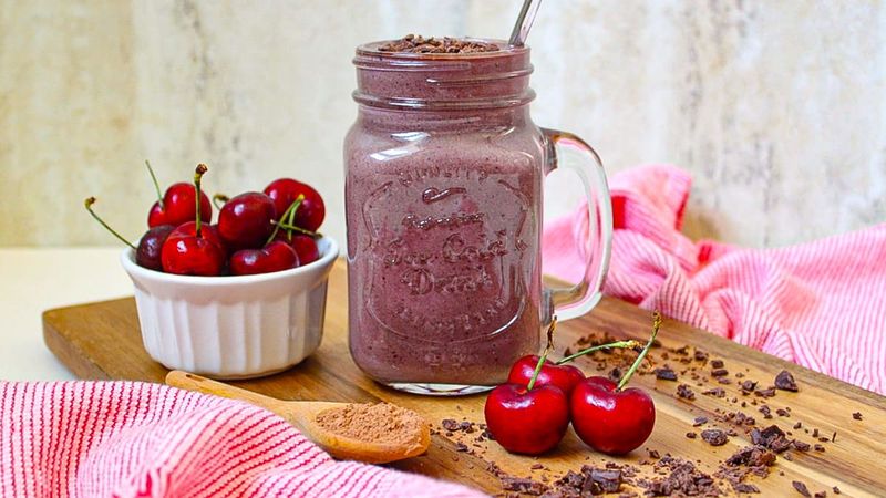 Cherry Chocolate Recovery Shake