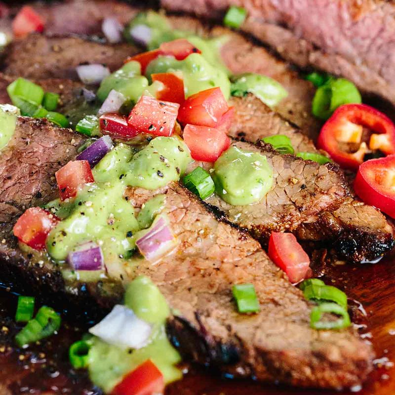 Lime-Cilantro Marinated Tri-Tip