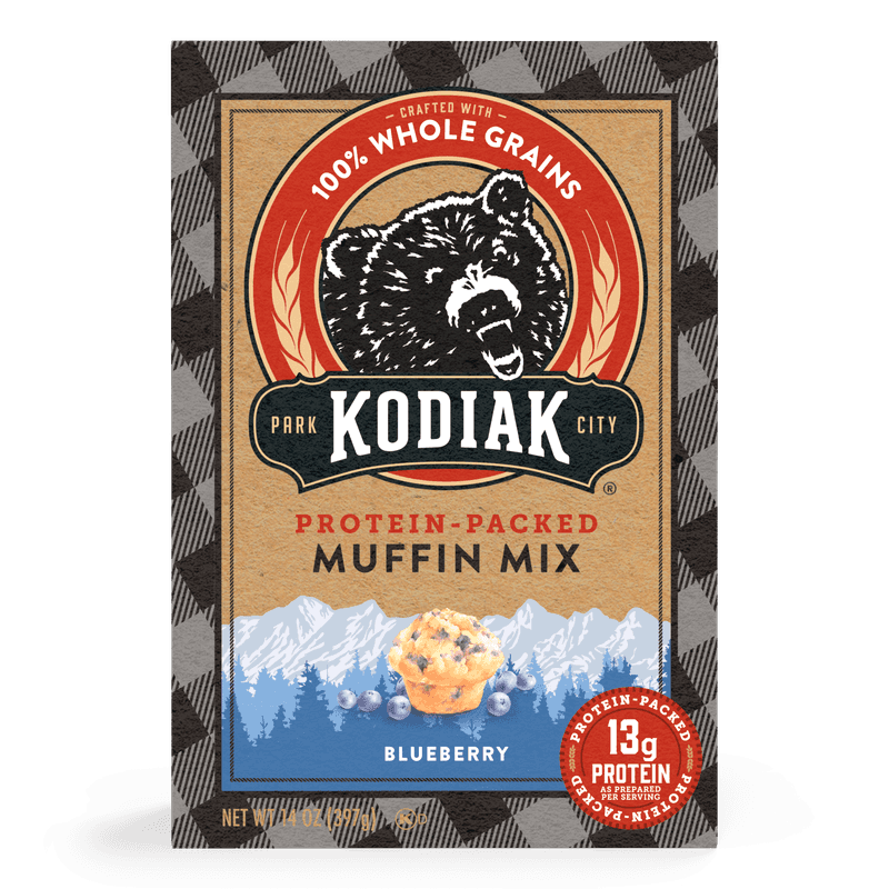 Kodiak Cakes Blueberry Muffin Mix (Protein-Packed)