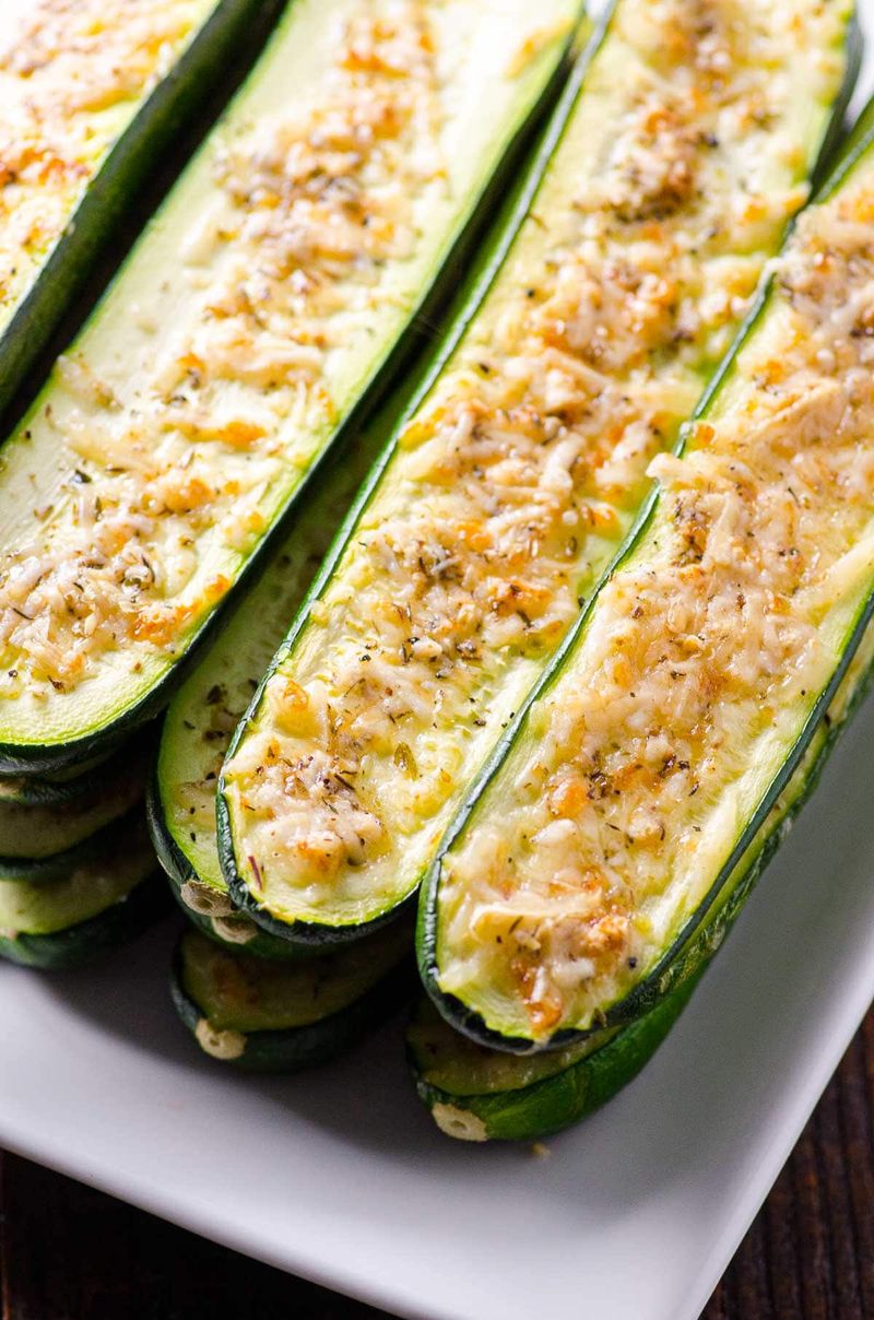 Baked Parmesan Zucchini