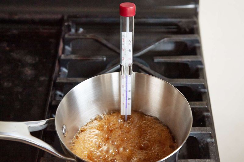 Temperature doesn't matter much when frying