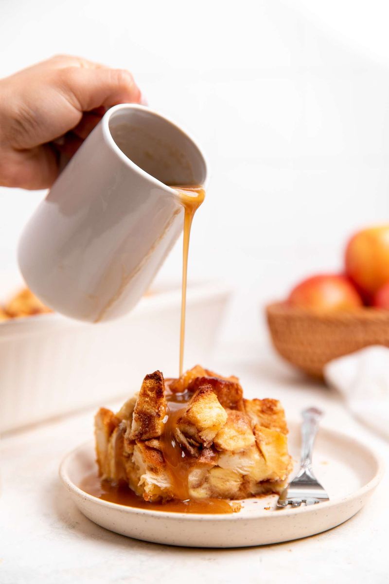 Applesauce Bread Pudding