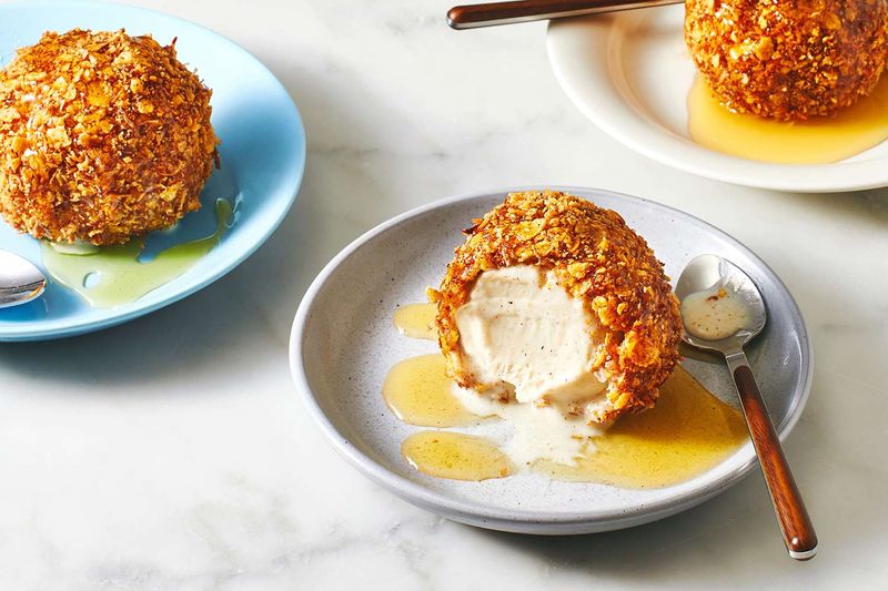 Fried Ice Cream That Defied Physics
