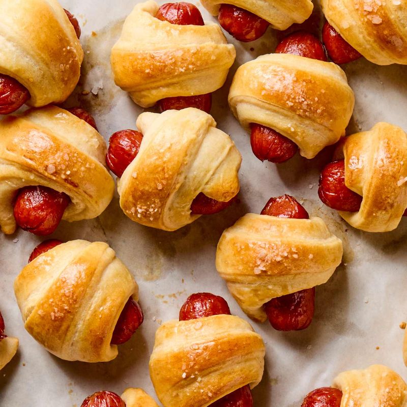 Crescent-Wrapped Pigs in a Blanket