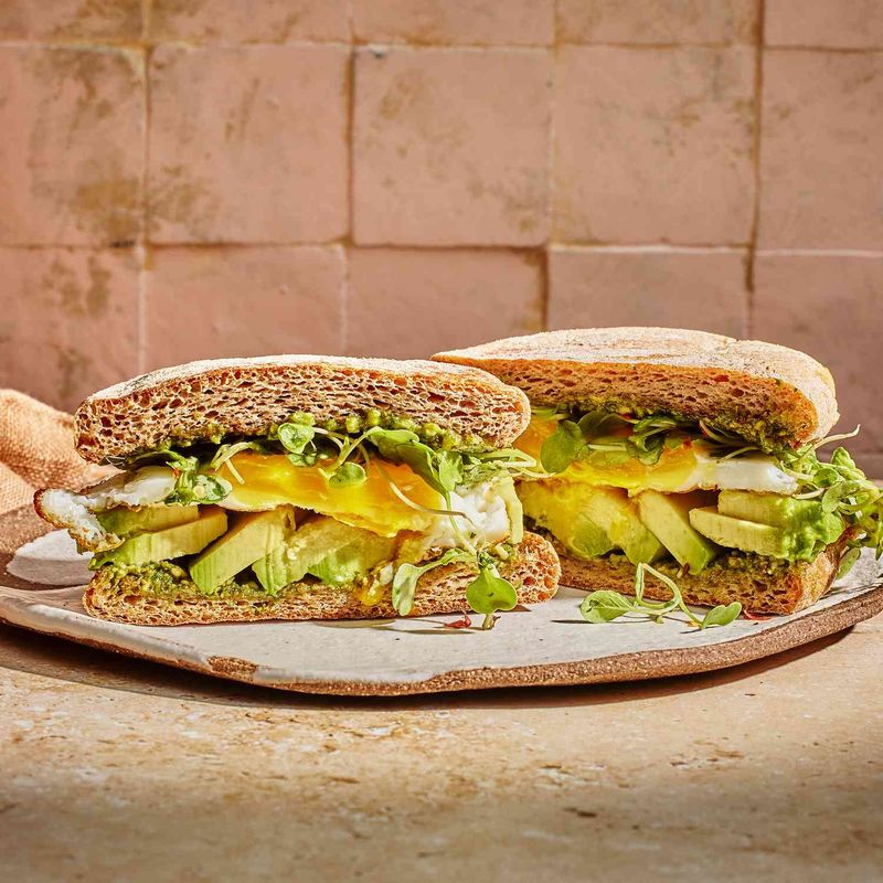 Pesto Breakfast Sandwich