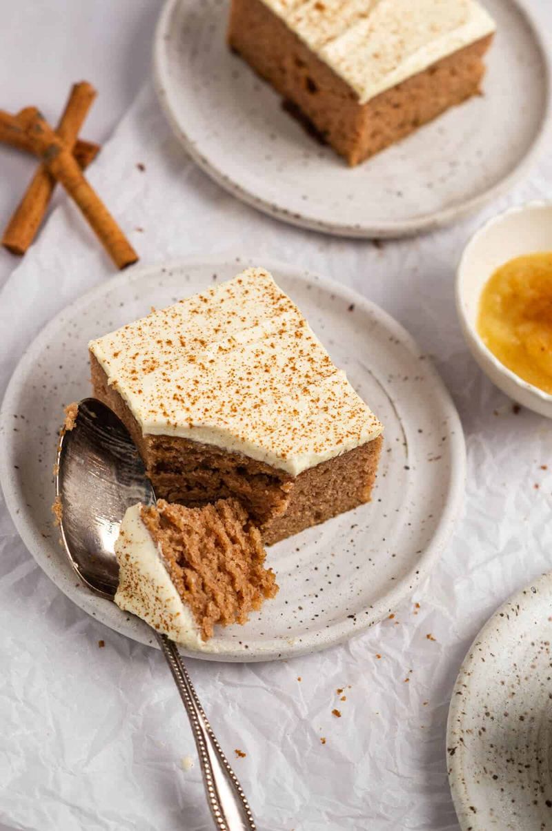 Maple Applesauce Cake