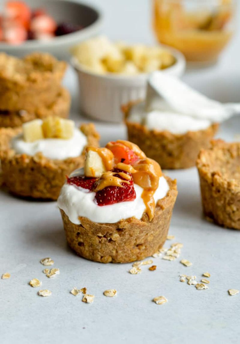 Applesauce Granola Cups