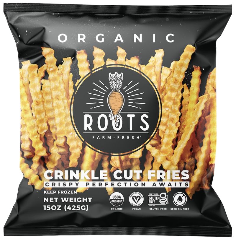 Roots Organic Farm Fresh Crinkle Cut Fries – Overpriced Blandness