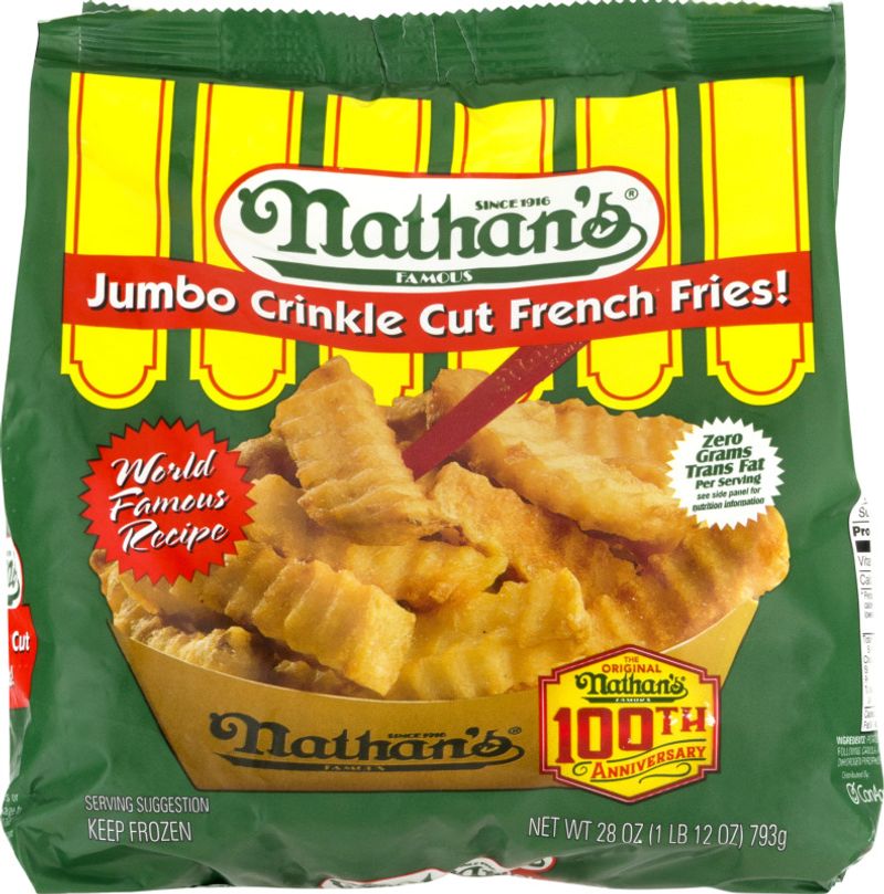 Nathan’s Famous Thick Crinkle Cut Fries