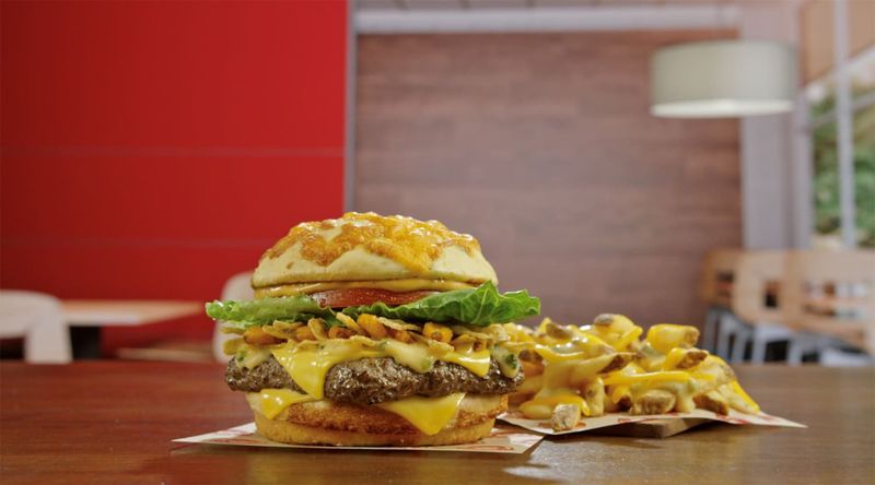 Loaded Nacho Double Cheeseburger