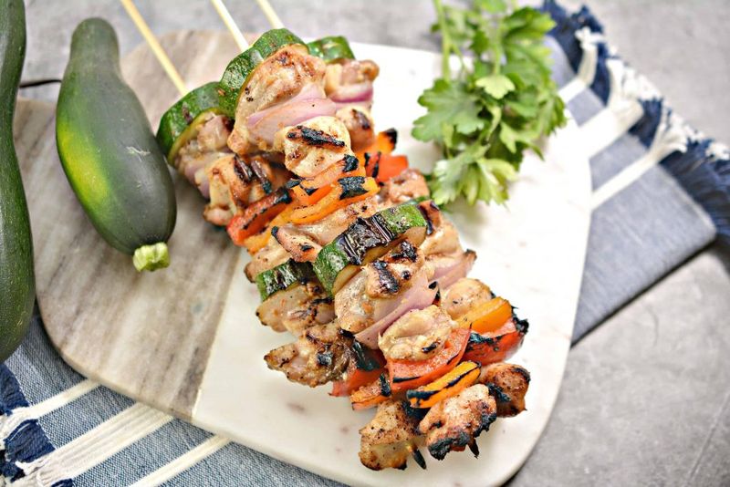 Keto Chicken Skewers