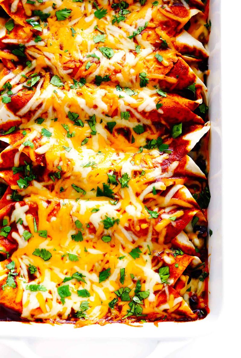 Cheesy Chicken Enchiladas
