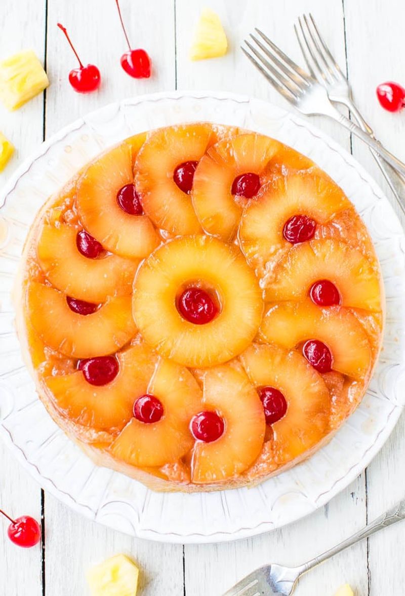 Pineapple Upside-Down Cake (Classic Version)