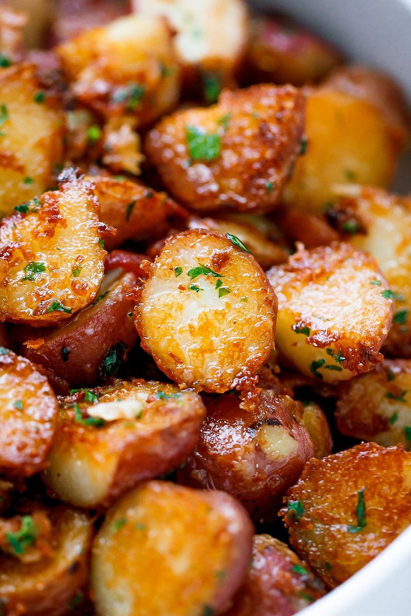 Garlic Parmesan Roasted Potatoes