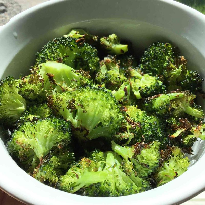 Roasted Broccoli with Lemon & Garlic