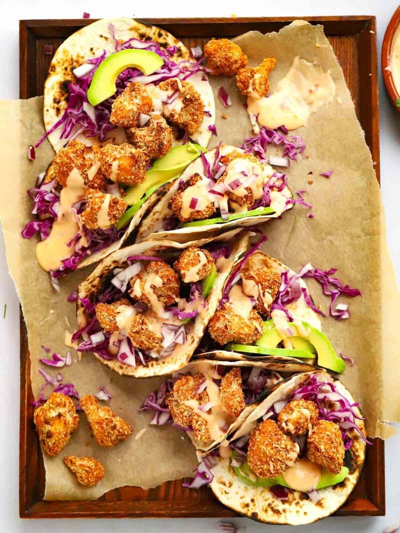 Mexican-Style Cauliflower Tacos