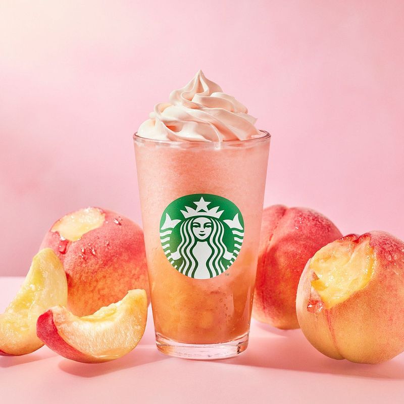 Gaburi Summer Peach Frappuccino