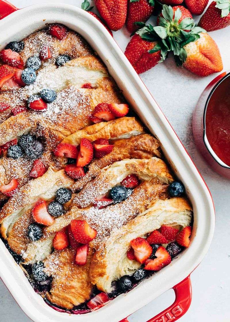 Croissant French Toast Bake