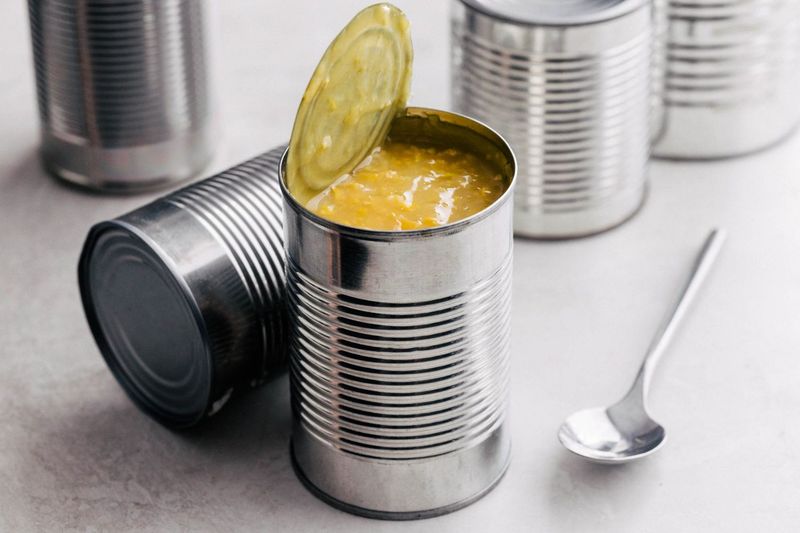 Opened Canned Foods