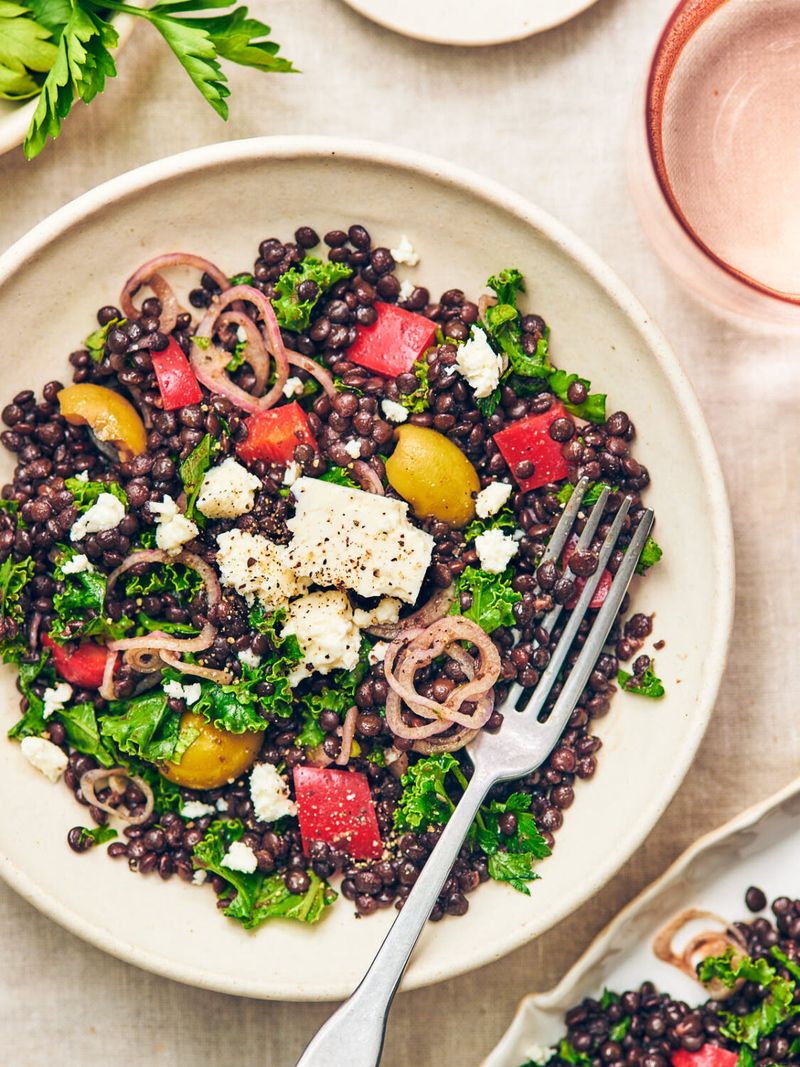 Lentil & Feta Grain Bowl